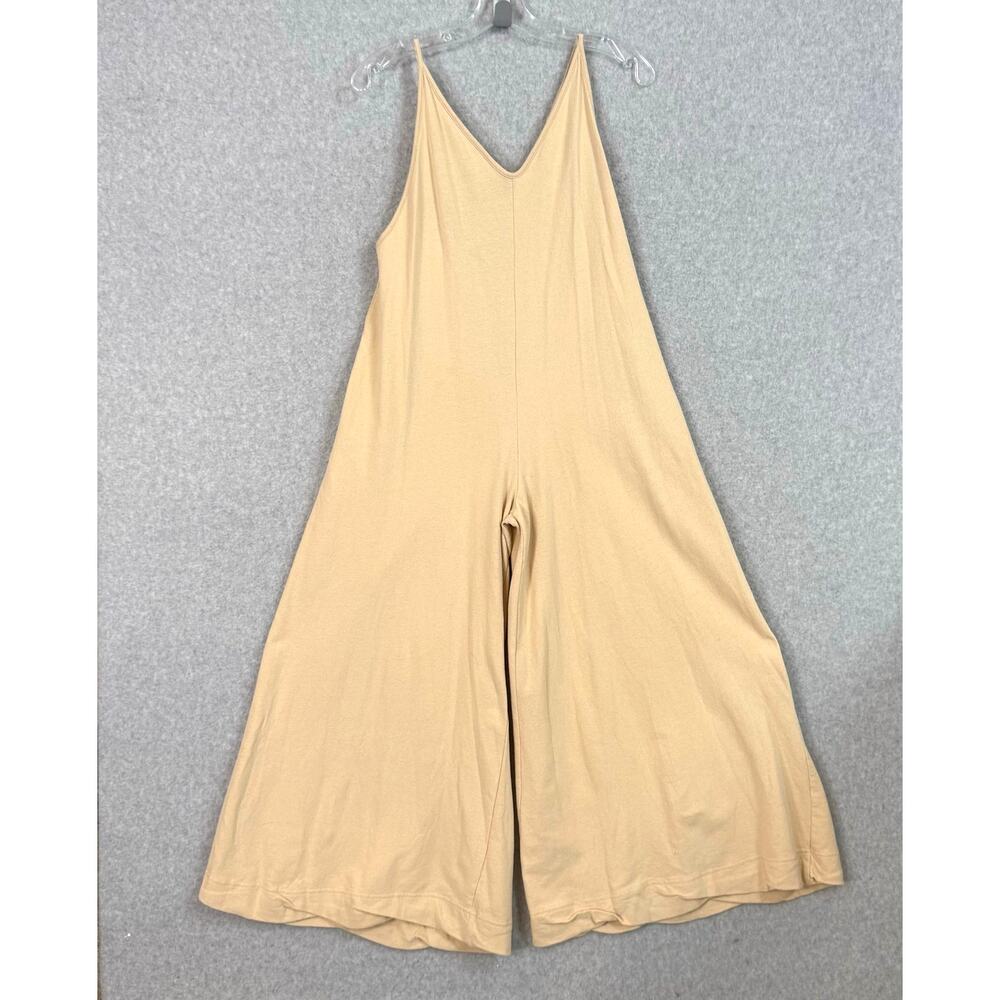UO Out From Under Quinn Wide-Leg Jumpsuit Size S Terry Beachy Bohemian Casual